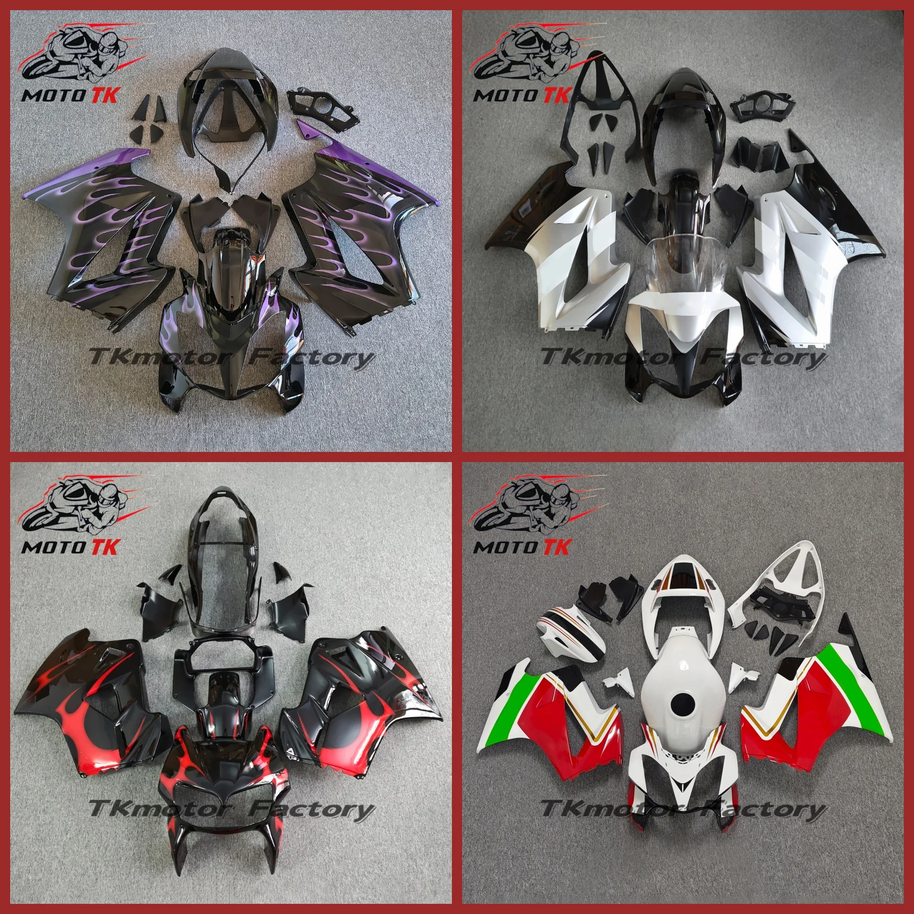High Quality Motorcycle Fairing Kit For Honda VFR800 2002-2012 Colors VFR 800 02 03 04 05 06-12 Bodyframe Fairings