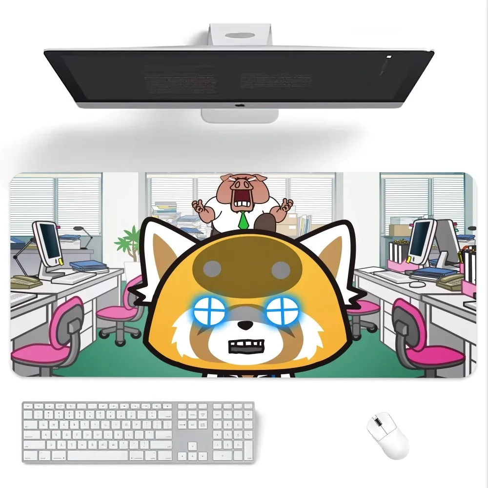 MINISO Saniro Aggretsuko Mouse Pad Computer Laptop Gaming Office Wrist Guard Non Slip Keyboard Pad