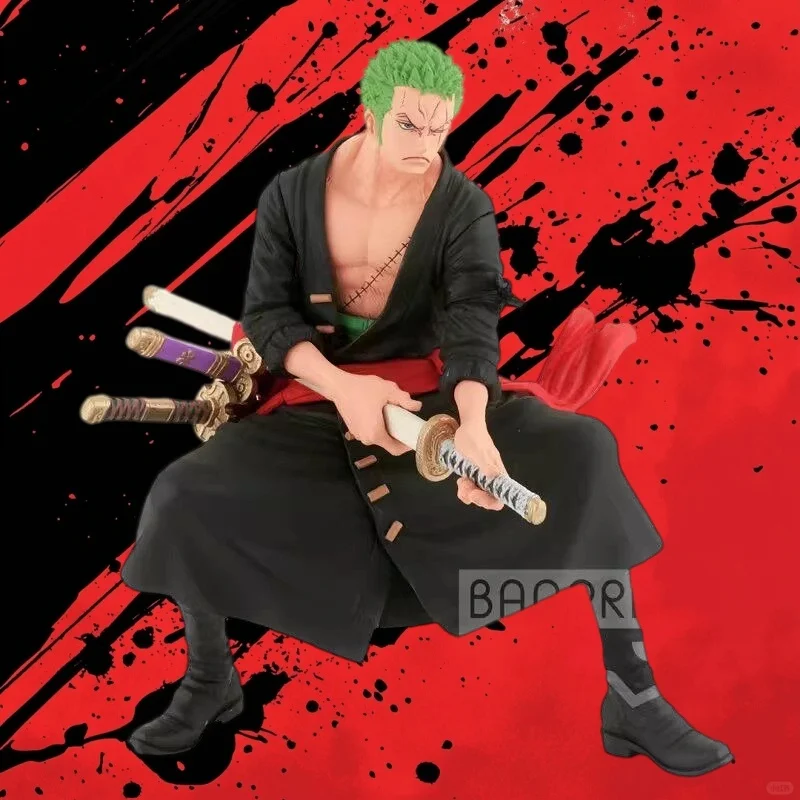 

Genuine Banpresto Bandai One Piece KING OF ARTIST SPECIAL ver Roronoa Zoro Wano Country PVC Action Figure Collectible Model Toys