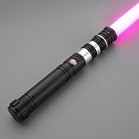 LGT Saberstudio Xenopixel Lightsaber  Metal Hilt Force Heavy Dueling Light Saber Sensitive Smooth Swing Infinite Color Changing