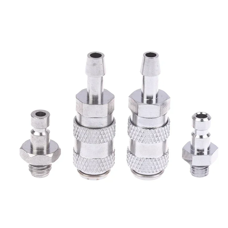 4MM ID Laptop Water Cooling Connector with Self-Locking Water Stop, M5/M6 Thread