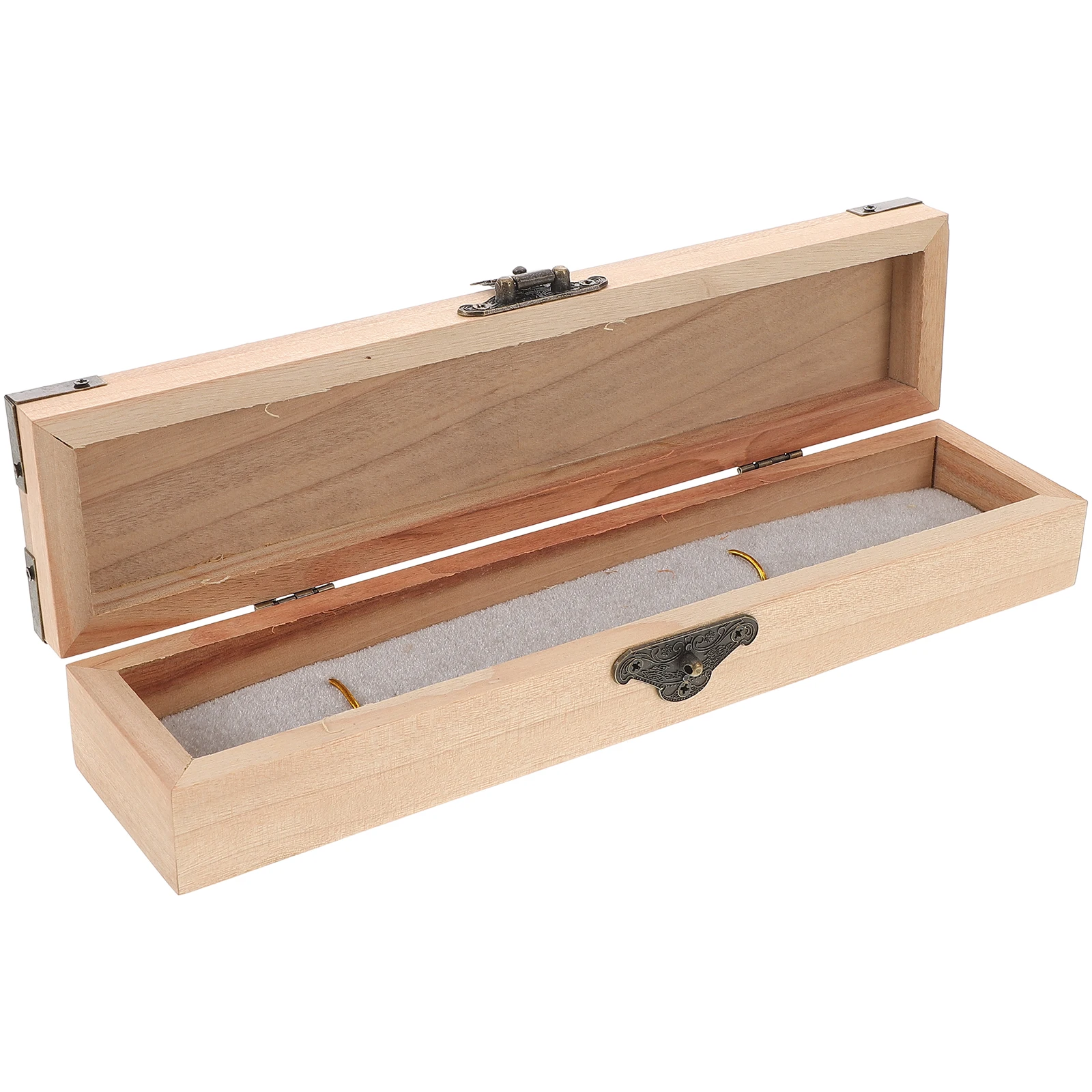 

Vintage Chinese Design Wood Brush Pen Case Calligraphy Holder Organizer Storage Box Subtle Fragrance Portable Single Oil