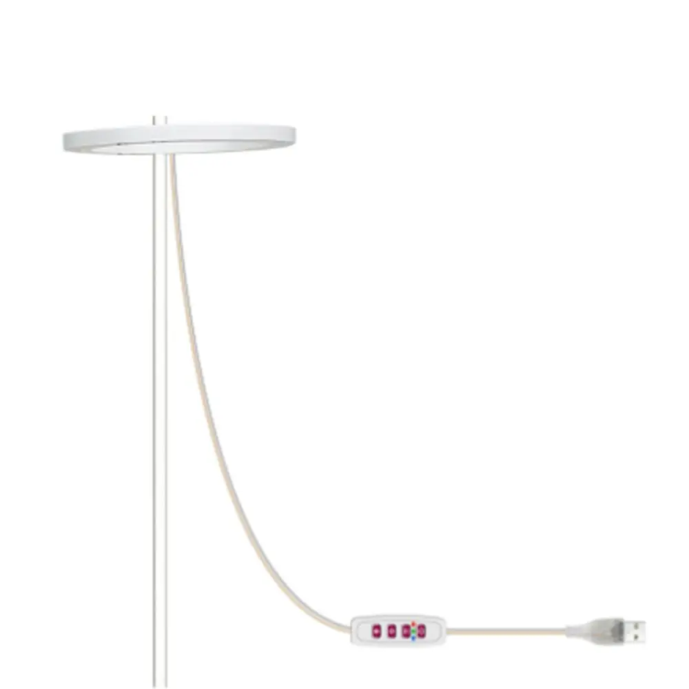 

Кольцевой по высоте регулируемый цветок в горшке с таймером, лампа для выращивания рассады, светодиодный светильник, кольцевой светильник, светильник для растений