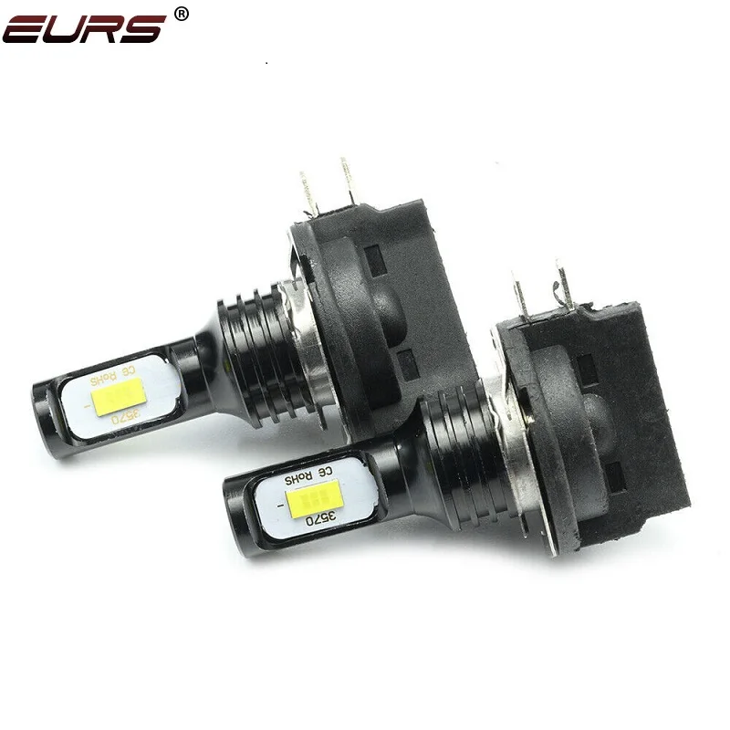 EURS H11B High Power and High Brightness Car LED Headlights Daytime Running Lights CSP 3570 Front Headlights 240W 6000K