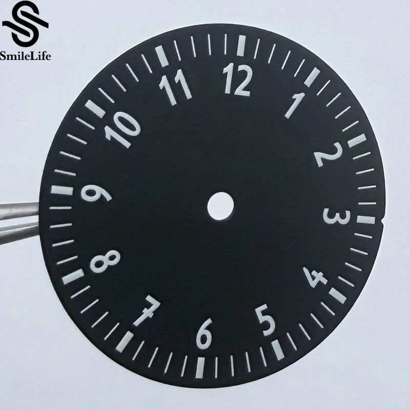 SmileLife 28,5 mm Zifferblatt, einzelner Kalender, kein Kalender, Zifferblätter, Uhrenmodifikationszubehör für NH35/NH36/4R/7S-Uhrwerk