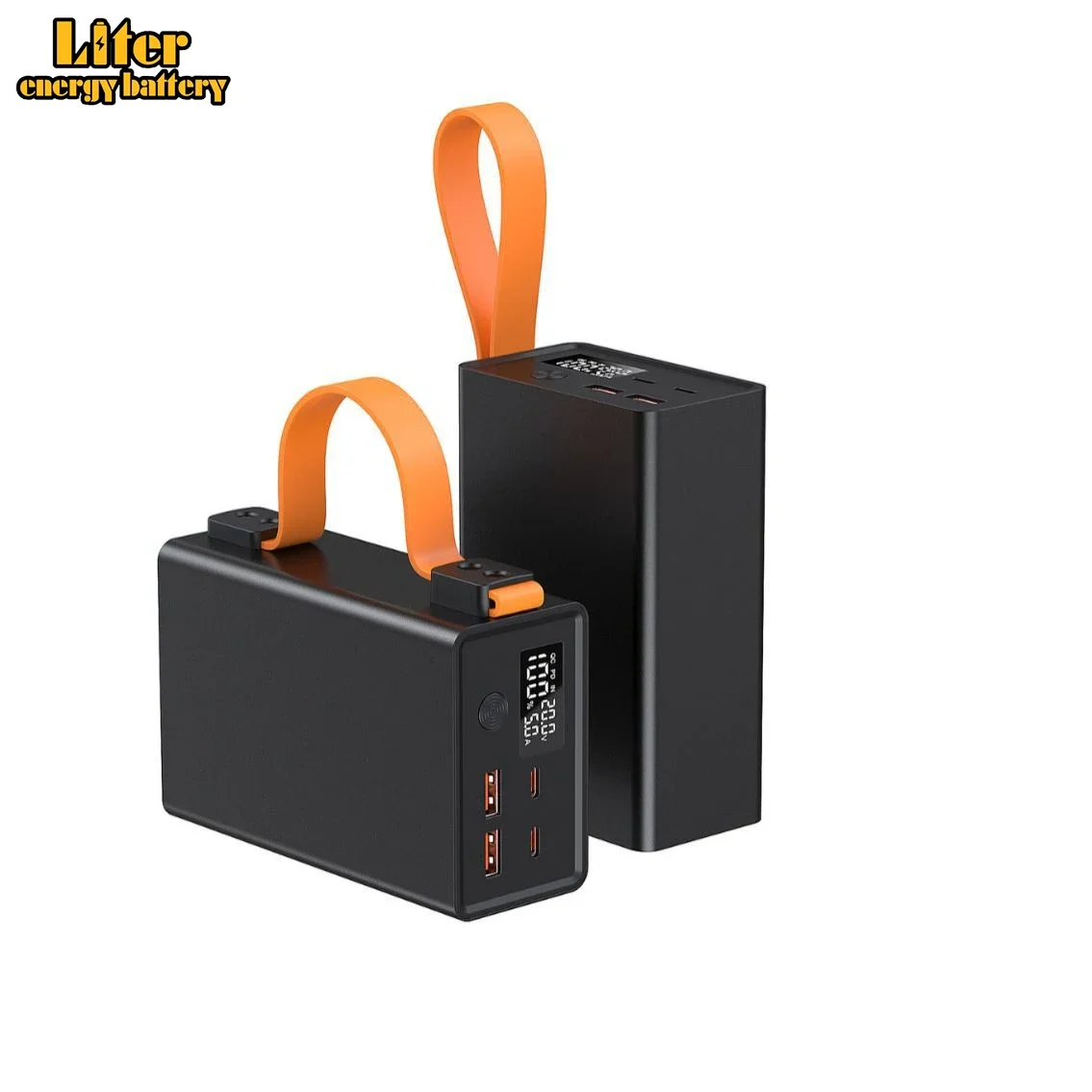 Alimentation mobile pour ordinateur portable avec ULde suspension, petit stockage d'énergie extérieur, lampe de camping, PD100W, développements rapides, 40000mAh