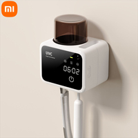Xiaomi Mijia Smart Toothbrush Sterilizer UV Dryer Rechargeable LED Display Toothbrush Holder Wall-mounted