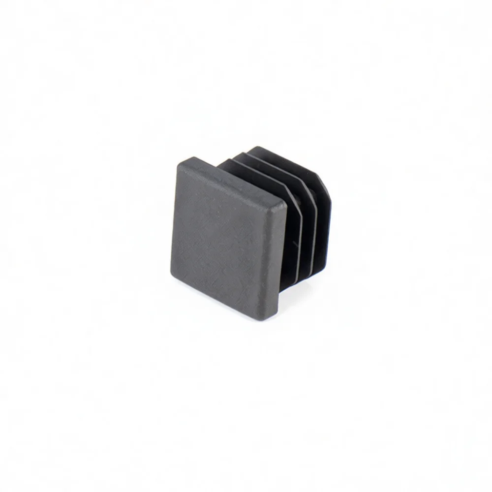 Furniture Leg Plastic Square End Plug For Metal Tube Pipe Cap Protector Insert Stainless Steel Iron Pipe Sealing Tool