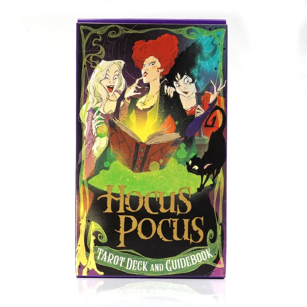 Hocus Pocus Tarot Deck  78 Card Fortune Telling Game For Beginners Hocus Pocus Merchandise