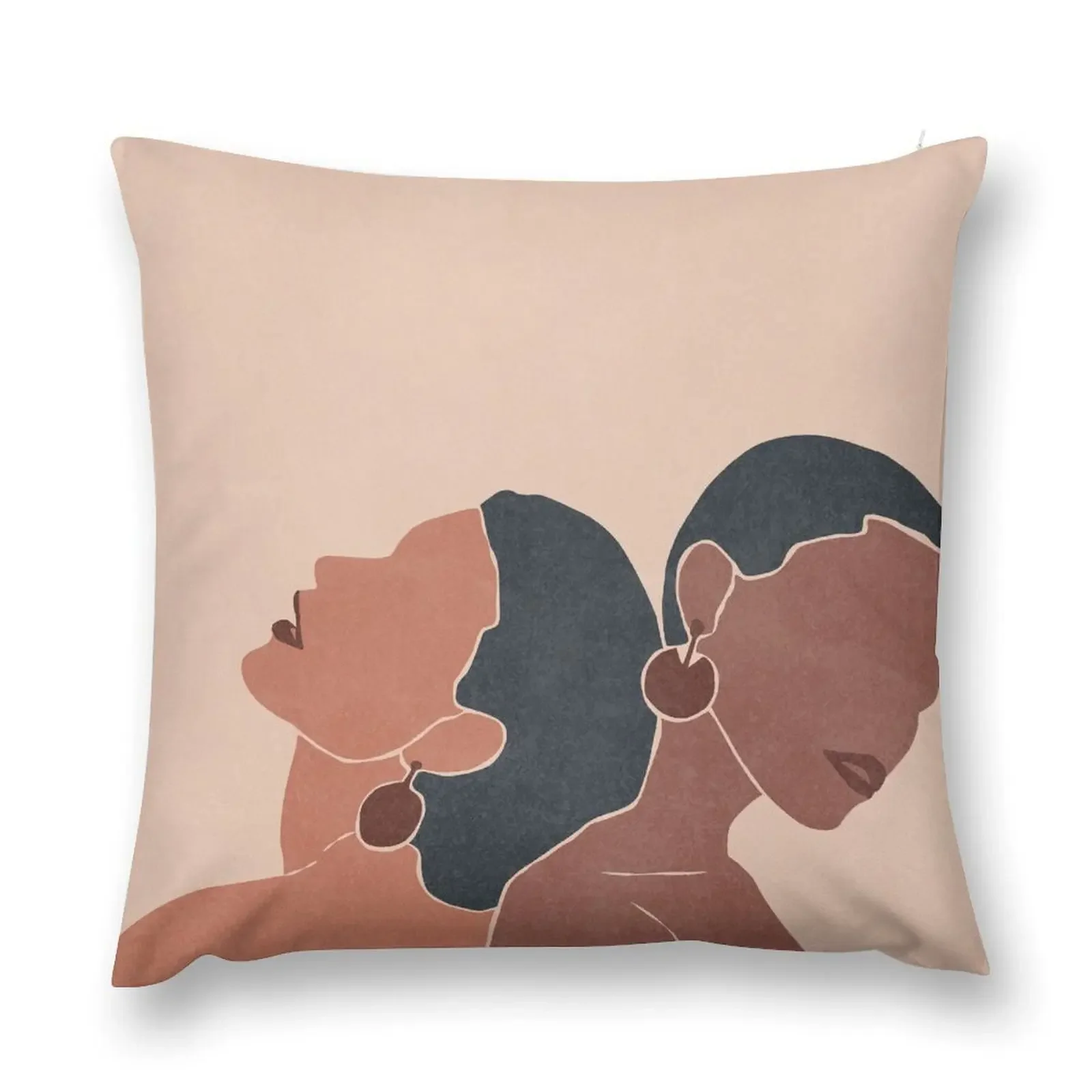 Melanin Afro Women Throw Pillow covers for pillows Decorative pillowcase pillow