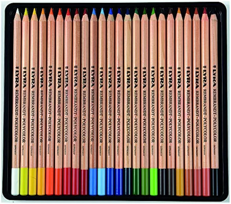 Lyra Rembrandt Polycolor Professional Colored Pencils 24/36/72 Vibrant Smooth Color Pencil Set for Artists Drawing Sketching