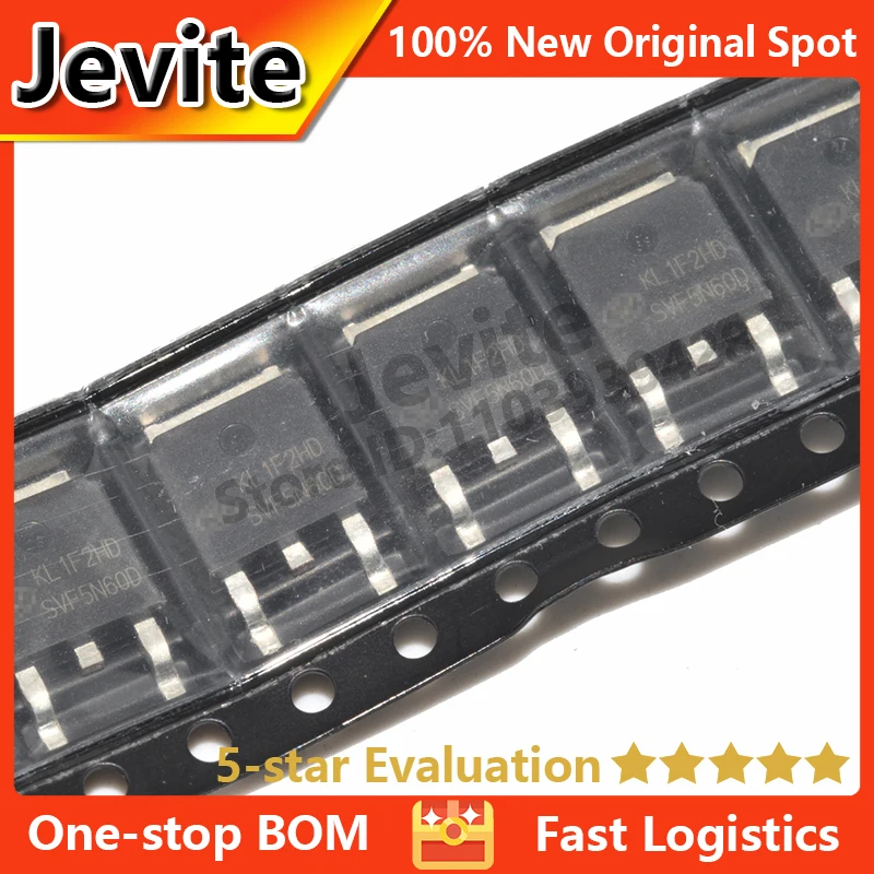 

Jevite 100% New Original electronics Controller 10-50 units/lote SVF5N60D 600V 5A Enhanced field effect transistor