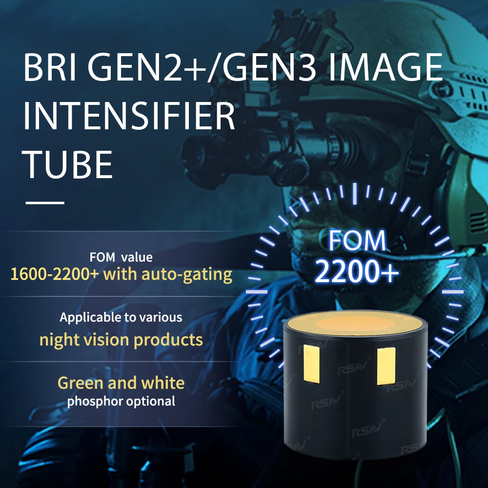RSNV متوفر في المخزون للصيد FOM1600 + Real GaAs Gen3 للرؤية الليلية FOM1600 + Gen 3 أنبوب تكثيف الصورة