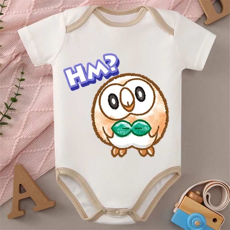 

100% Cotton MINISO Pocket Monster Pikachu Japanese Style Cloths Bodysuit for Baby Onesie Jumpsuit for 0 To 12 Months Newborn