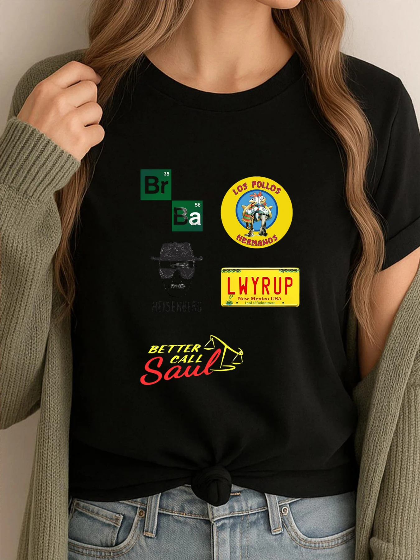 

Мужские футболки с рисунком «Во все тяжкие», «Лучше звоните Солу», уличная одежда, мужские топы, футболки, повседневная свободная одежда с принтом