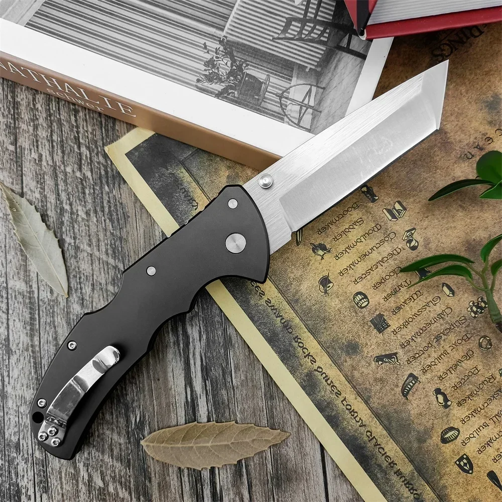 Tactical CODE Pocket Folding Knife D2 Tanto Blade T6 Aluminum Handle Outdoor Survival Knives Camping Hunting EDC Tool for Gifts