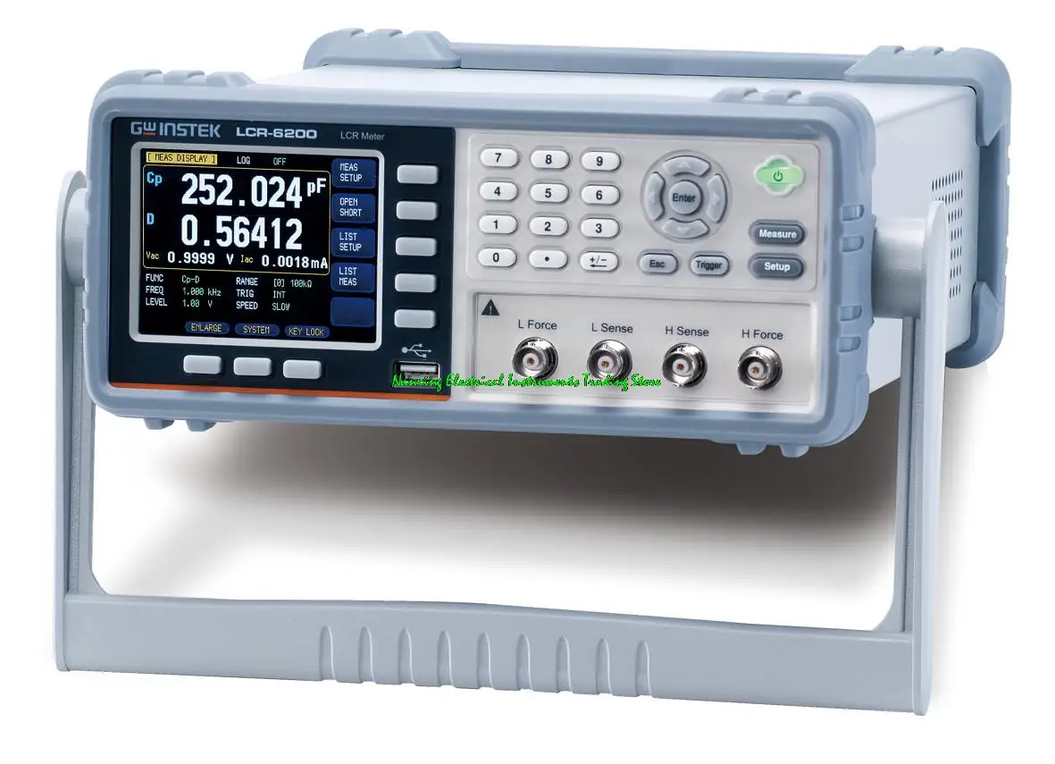 LCR-6100/LCR-6200/LCR-6300 Precision LCR Meter Capacitance Inductance Resistance Meter10Hz-100/200/300KHz Continuous adjustable