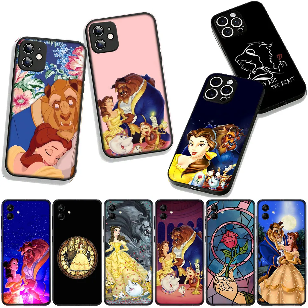 Чехол для телефона Apple iPhone 17 16 11 Pro XS Max SE3 XR 6 7 8 Plus 16E SE 2020 SE2 Air Cover Case Beauty and the Beast Belle