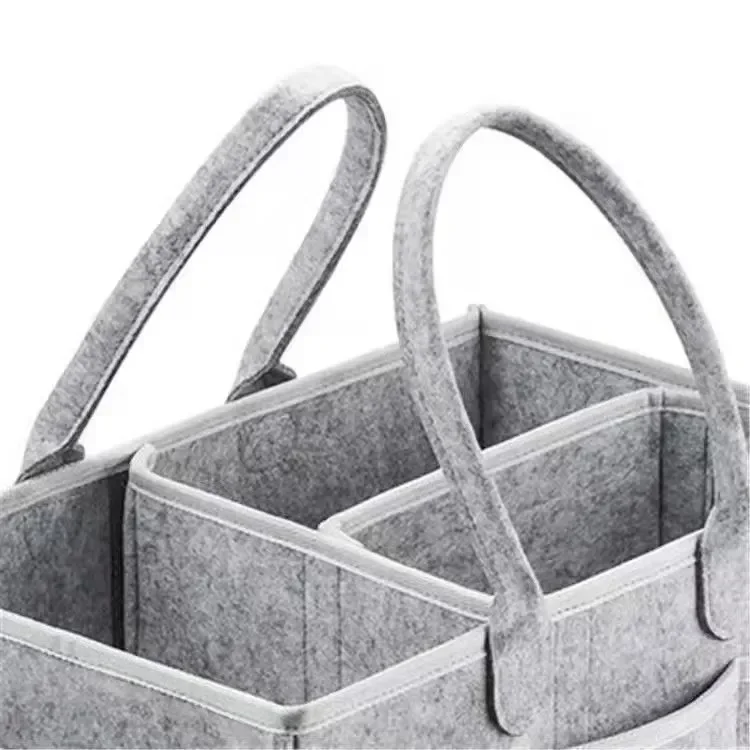 38*23*18cm Organizer Portable Holder Bag Baby Diaper Caddy for Changing Table and Car Nursery Essentials Storage Bins