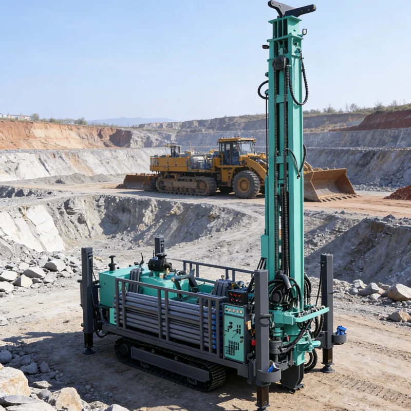 Long-Distance-Control Easy-to-Operate RC Crawler Reverse Circulation Rig Essential Gear Bearing Core Powder Sampling Rig