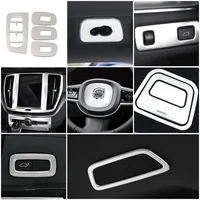 Para Volvo XC60 2018-2025 consola central de coche maletero trasero volante faro ventana elevador interruptor Panel techo gancho marco embellecedor
