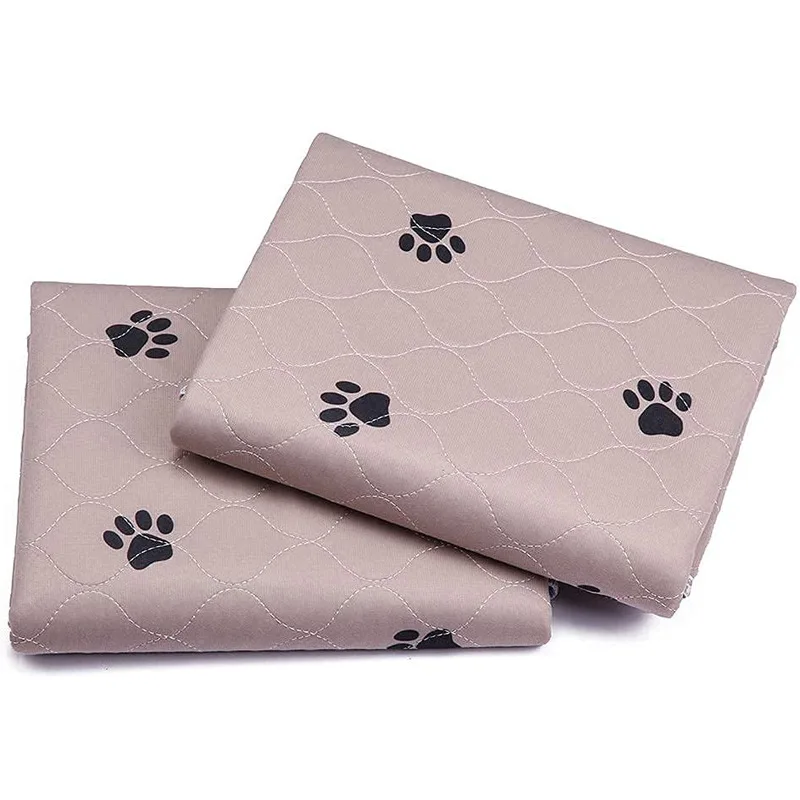 1 Alfombrilla Acolchada Reutilizable para Orina de Mascotas, Absorbente de Agua, Antideslizante y Lavable, para Perros y Gatos, para Uso en Interiores y Jaulas