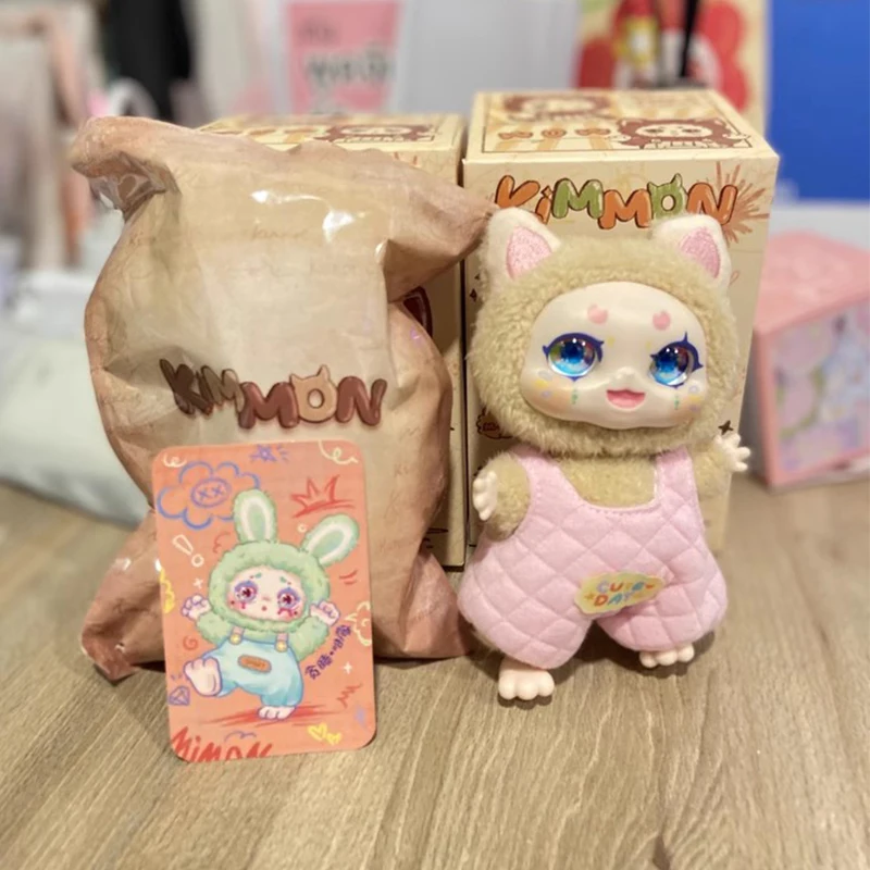 Genuine Kimmon Fruit Dress Series Blind Box Figure Cute Plush Doll Pendant Small Bag Birthday Gift Toy Desktop Ornaments