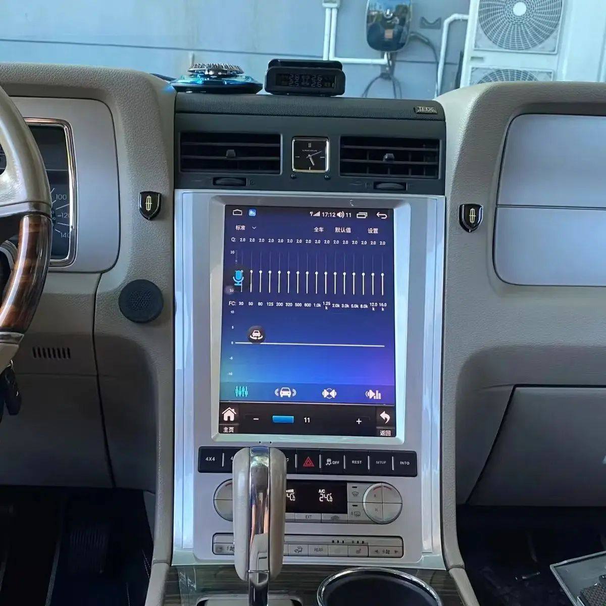 Para lincoln navegador 2010-2013 autoradio reprodutor multimídia android tela de rádio do carro receptor estéreo gps navi unidade principal tela