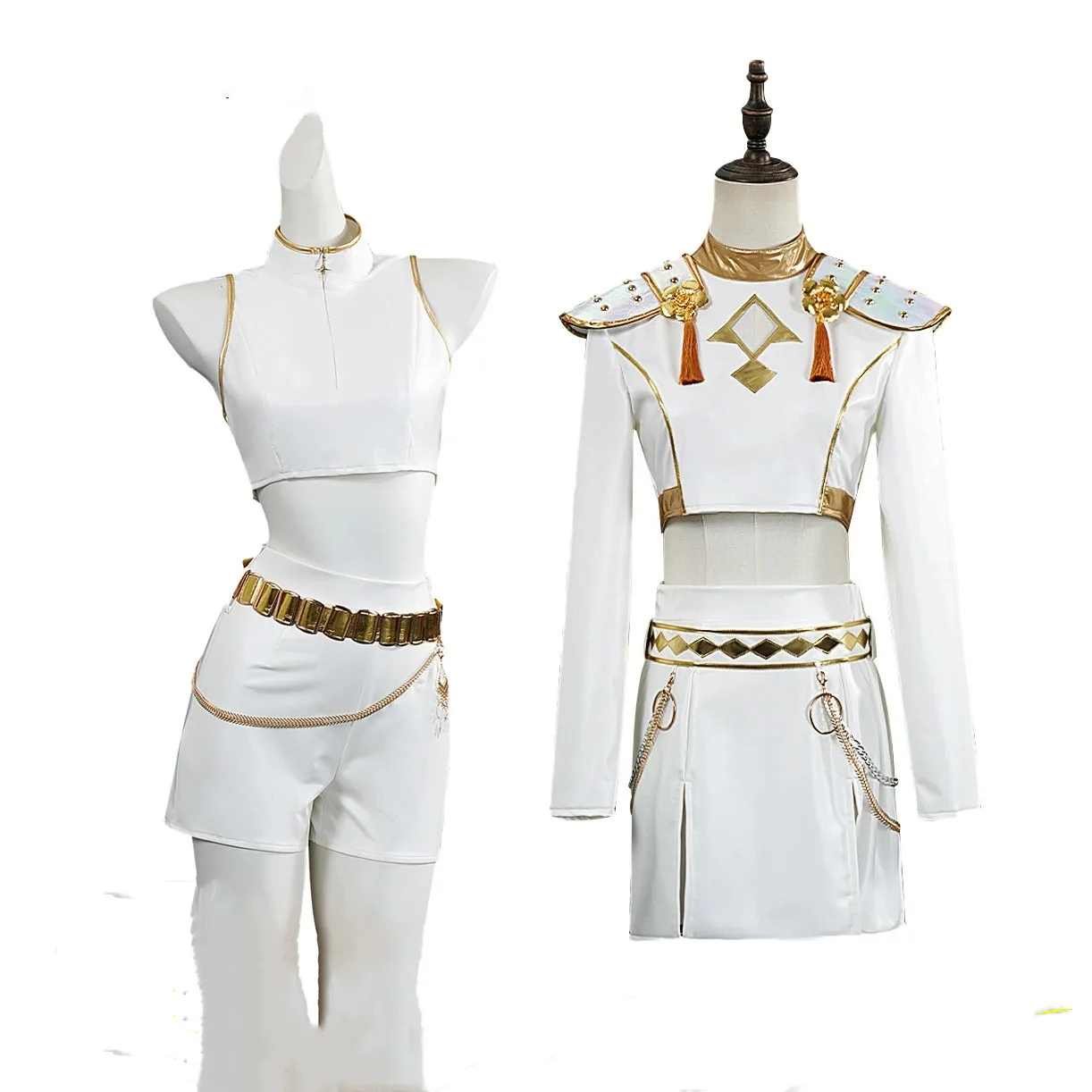 

Аниме KPOP Cos Demon Hunters Rumi Косплей Костюм Zoey Униформа Полный комплект для взрослых и детей Хэллоуин Карнавальный костюм для маскировки