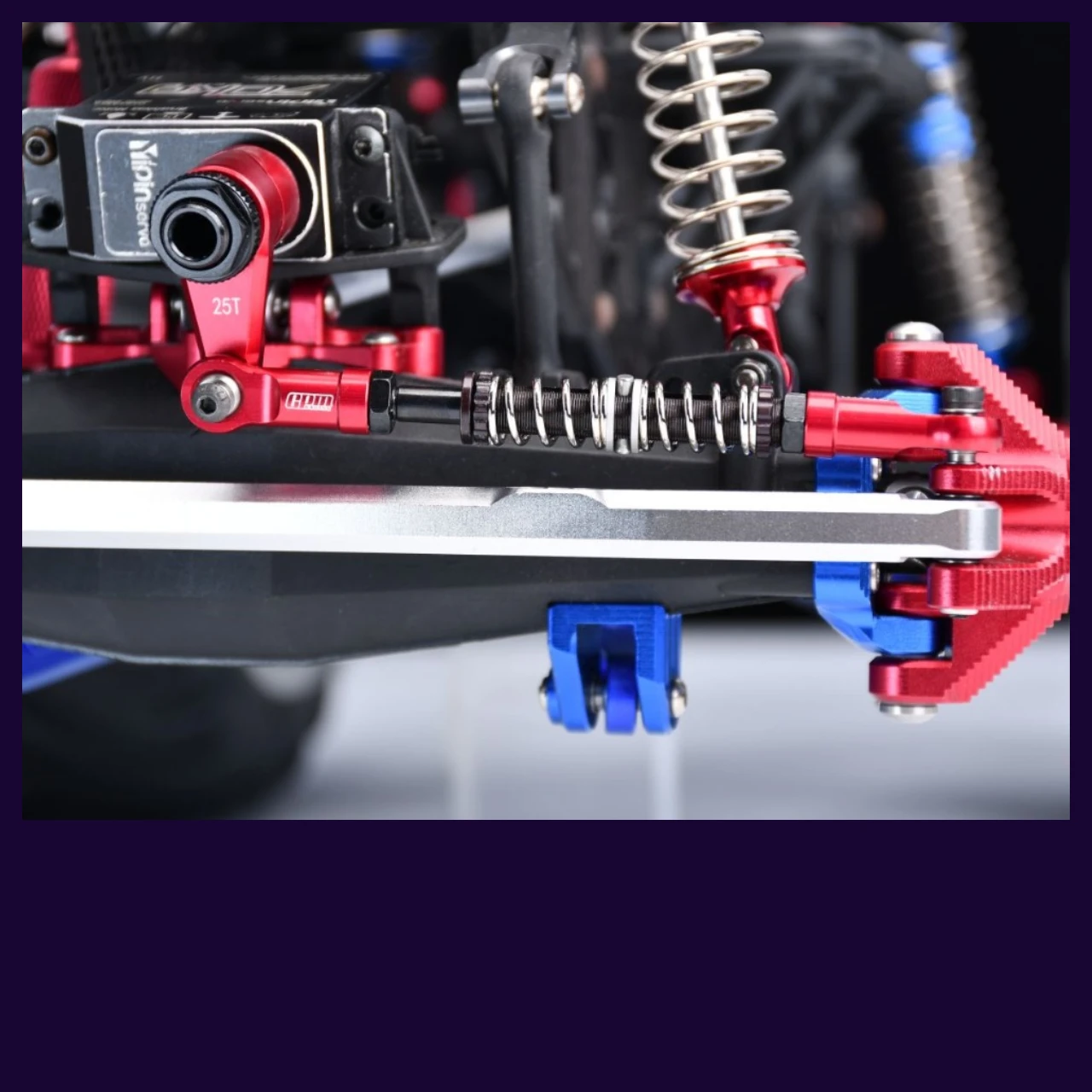 

LOSI 1/8 LMT 1,0/2,0 для сервопривода из сплава 7075, регулируемая длина/пружинная сила