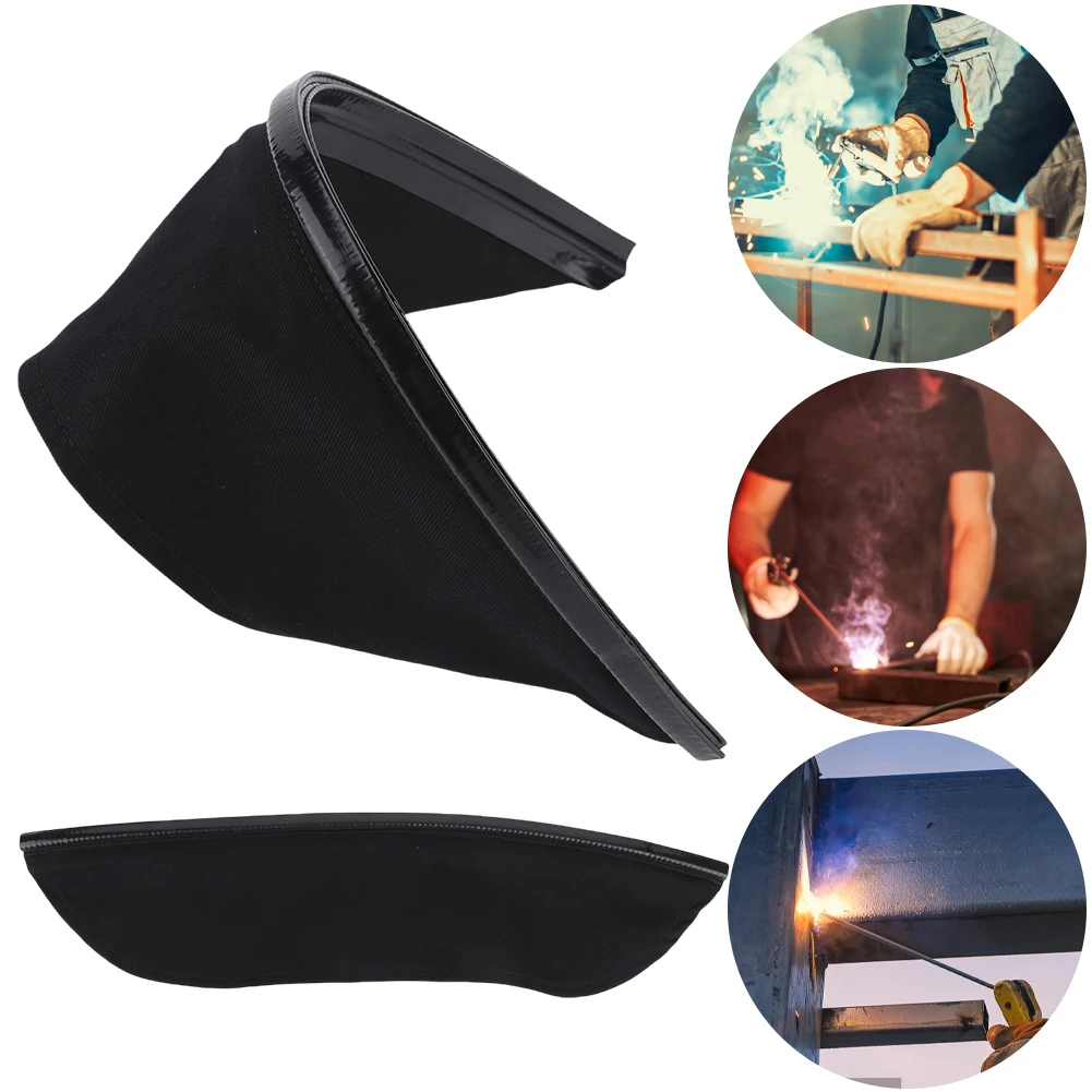 Wrap-Around Helmet Bib Flame Resistant Materials Neck Wrapping Cloth Helmet Accessory for Protection