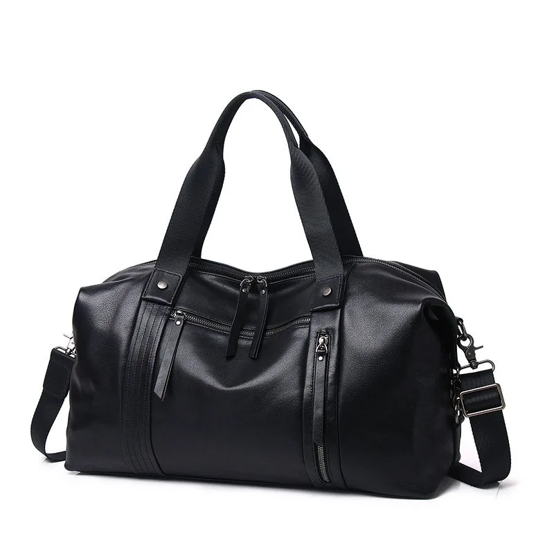 

Genuine Leather Duffel for Women Large Capacity Shoulder Bag Soft Cowhide Leather Female Tote Big Weekend Crossbody Bags 2024