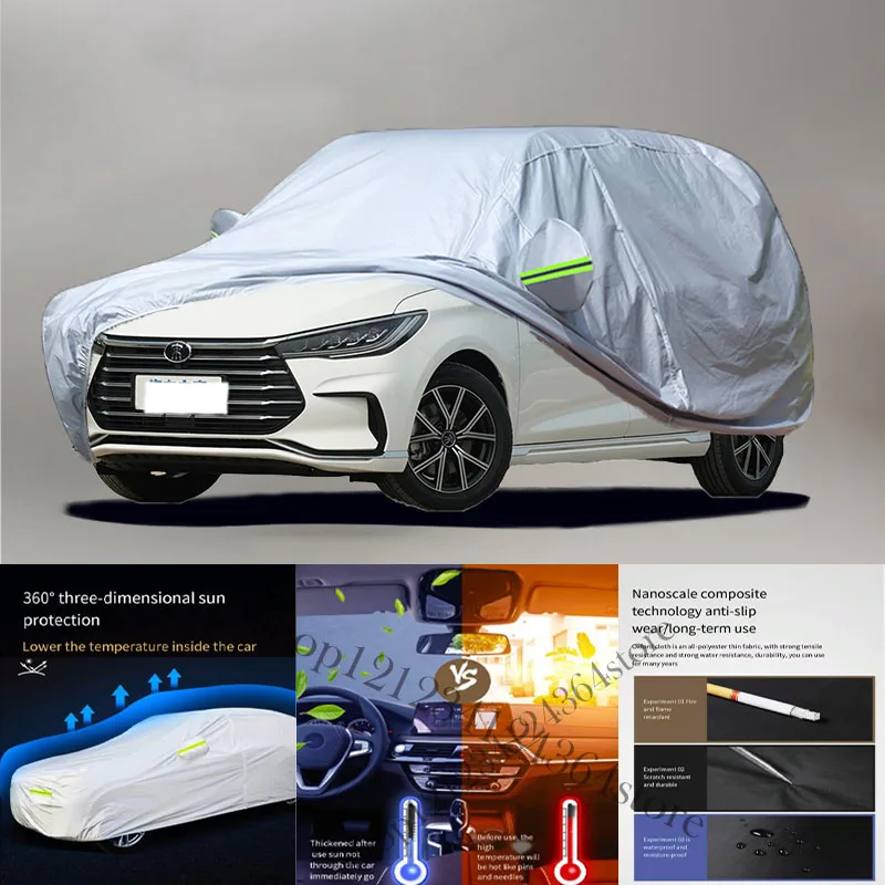 

For BYD Song max Auto Anti snow Anti dust Anti-uv Anti peeling paint And Anti Rainwater 210t car cover Car cover protection