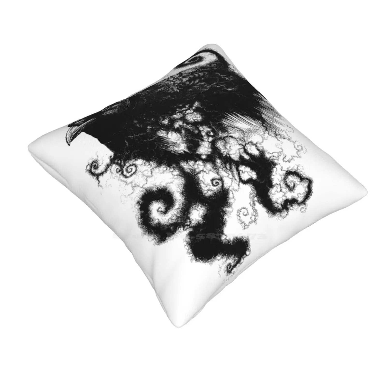 Weather The Crows Pillows Case Bedroom Home Decoration Crow Birds Raven Cool Spooky Weird Ink Tattoo Goth Horror