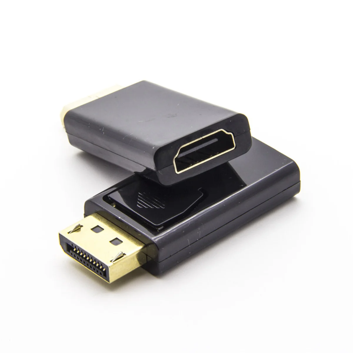 To Adapter Male To Female Converter Support 1080P Displayport Input Output Gold Plated Video Audio Cable Port