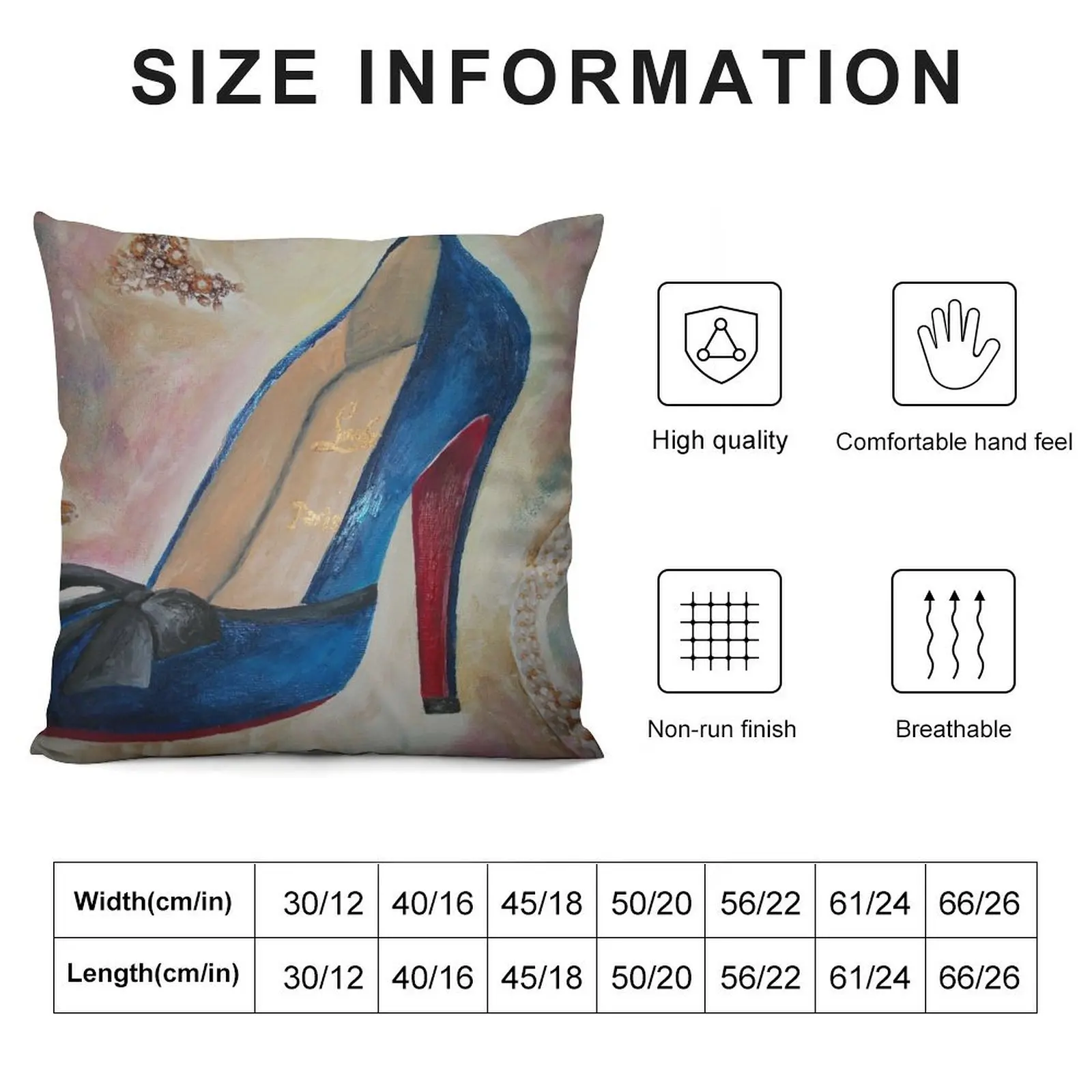 Christian Louboutin Red Bottom Heel Throw Pillow covers for pillows Decorative Cushions Couch Cushions home decor items pillow