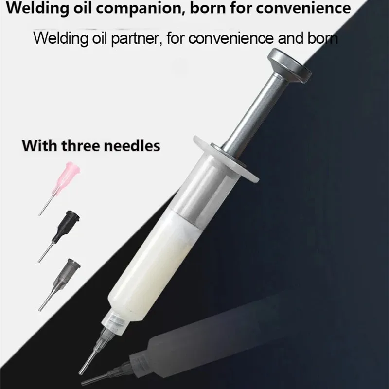 TE-051 Aluminum Alloy Push Rod Welding Oil Partner for Mobile Phone Repair Booster Rod Dispenser Propulsion Tool