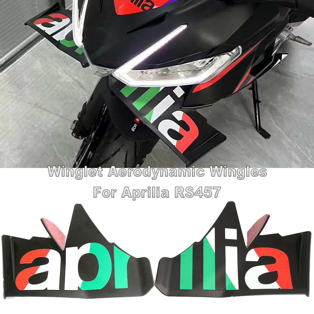 

New Motorcycle 4 colors Winglet Aerodynamic Wing Kit Spoiler Accessories For Aprilia RS457 RS 457 rs457