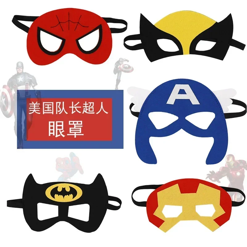 Disney spiderman Mask Party Decoration Set regalo di compleanno party Halloween Cool accessori ornamento preferito per maschere per ragazze dei