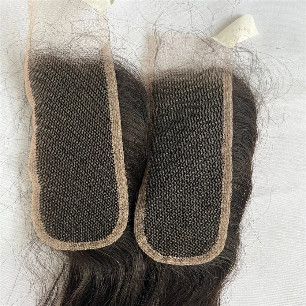 غير مرئية HD الدانتيل 2x6 HD الدانتيل إغلاق مستقيم غير المجهزة شعر بشري لعذراء عقدة واحدة خط الشعر الطبيعي رقيقة جدا #3