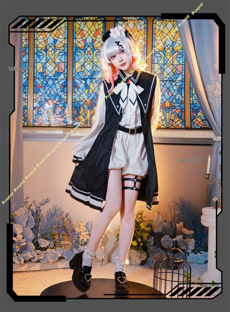 魔法少女コスチューム 桜葉エマ コスプレ衣装セット 服、ウィ - Anime Cosplay Japanese Girl のレビューと価格