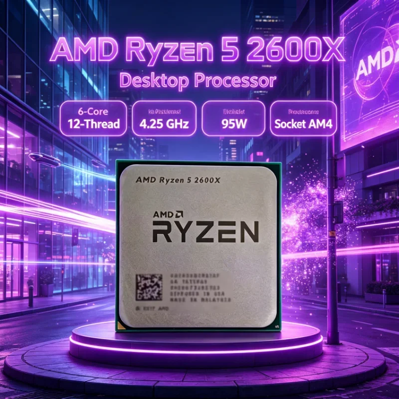 amd-ryzen-5-gaming-cpu-95w-425ghz-max-6-core-12-thread-r5-2600x-am4-cpu-processor-cpu-36ghz-base