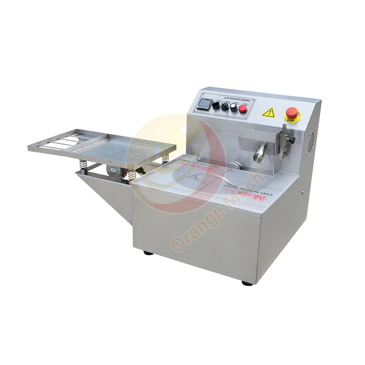 30kg Small Tabletop Chocolate Melt Equipment 5 Kg Vibrate Table Temper Machine for Coating Chocolate