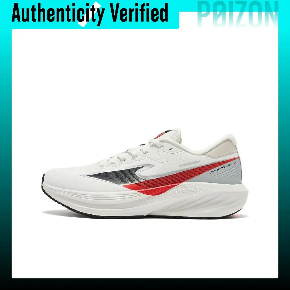 Erke Woven 5 Running Shoes Men's Low-top Zero Degree Gray/Bright Silver 51126403213-101