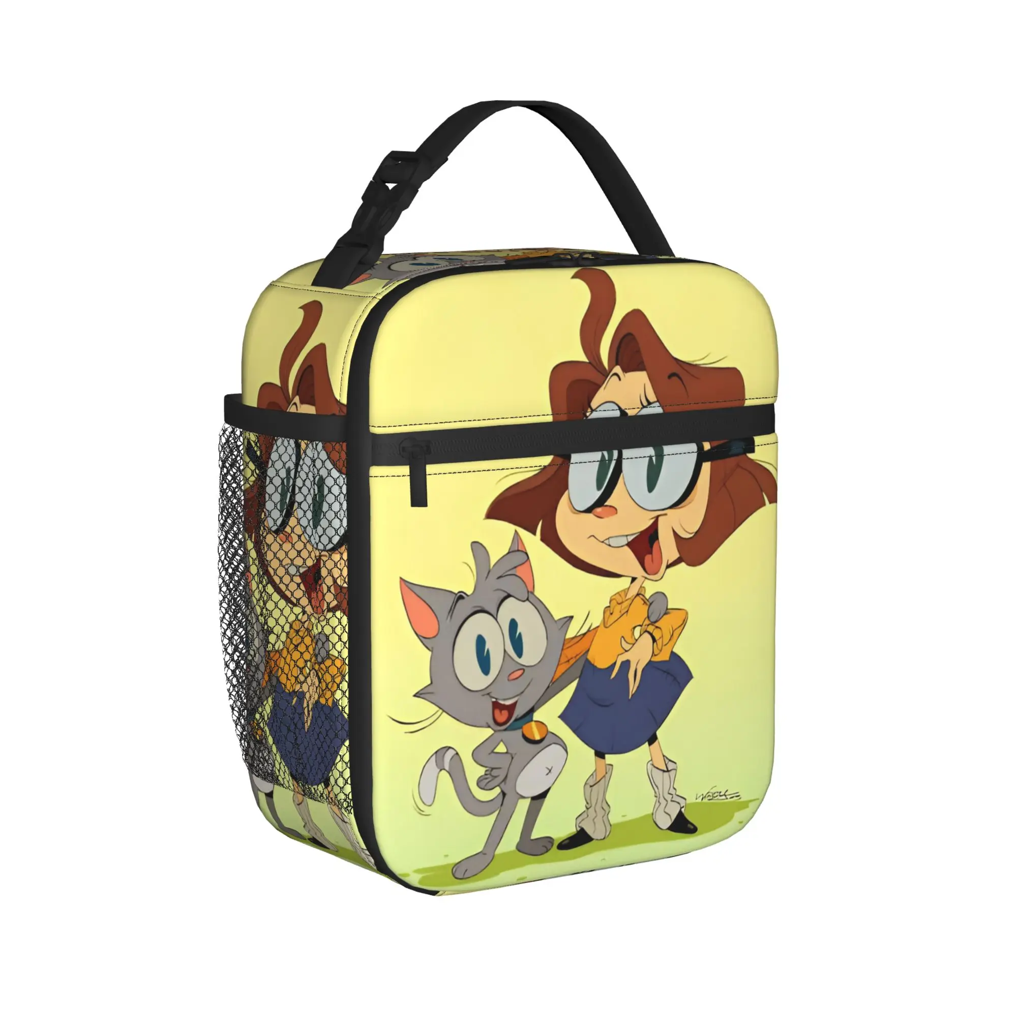 Ollie and Scoops Insulated Lunch Bags for Men Women  Food Container Bags Portable Thermal Cooler Lunch Boxes For Picnic