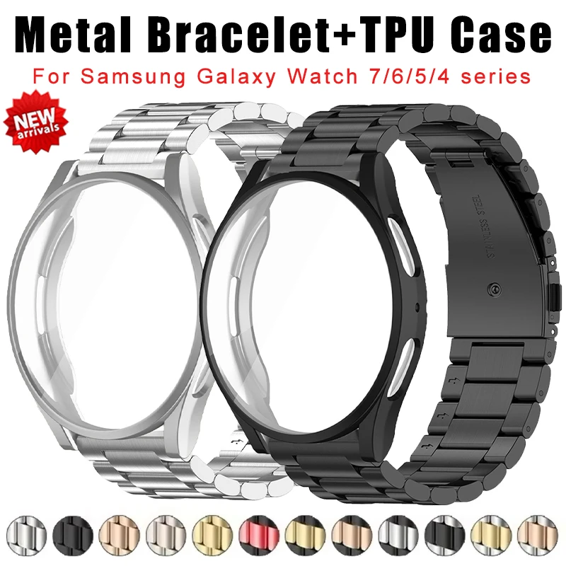 yZ[zSamsung Galaxy Watch 7 6 5 4 40mm 44mmp^oh+TPUP[X XeXX`[uXbgEHb` 6/4Classic 43/47mm 46mm 42mmXgbv