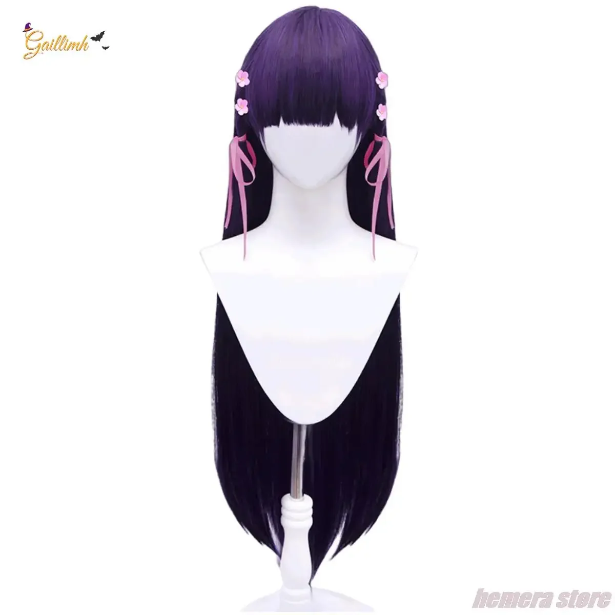 КосплейАниме My Happy Marriage Saimori Miyo Косплей Костюм Парик Японское Кимоно Розовое Синее Платье Наряд Женский Kawaii Хэллоуин Su