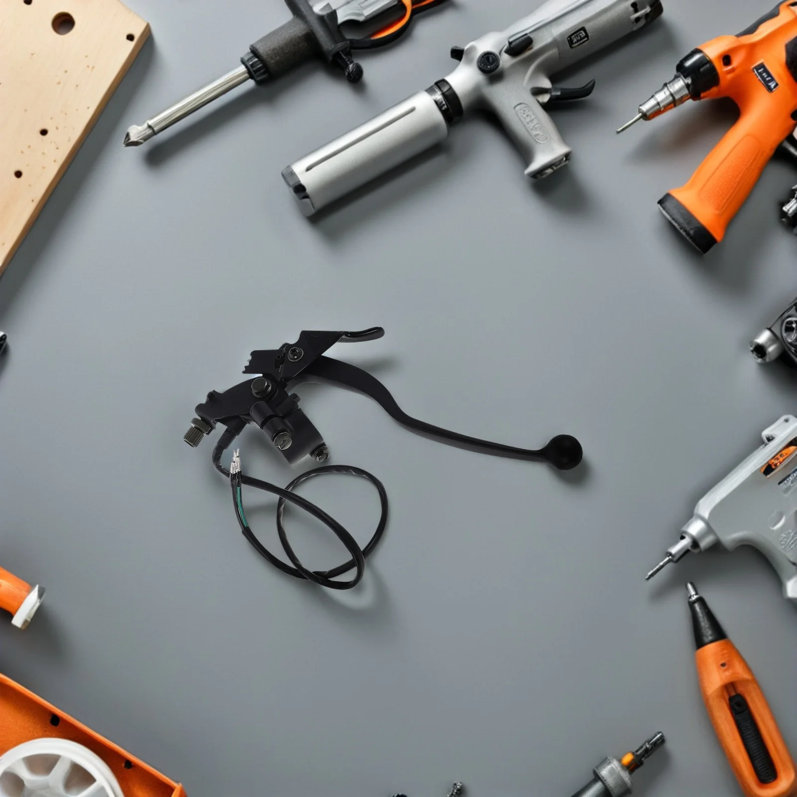 مقبض رافعة الفرامل اليمنى Atv تصميم مريح متين لاستبدال وظيفة فرامل ركن الدراجات النارية ذات العجلات الأربع #6