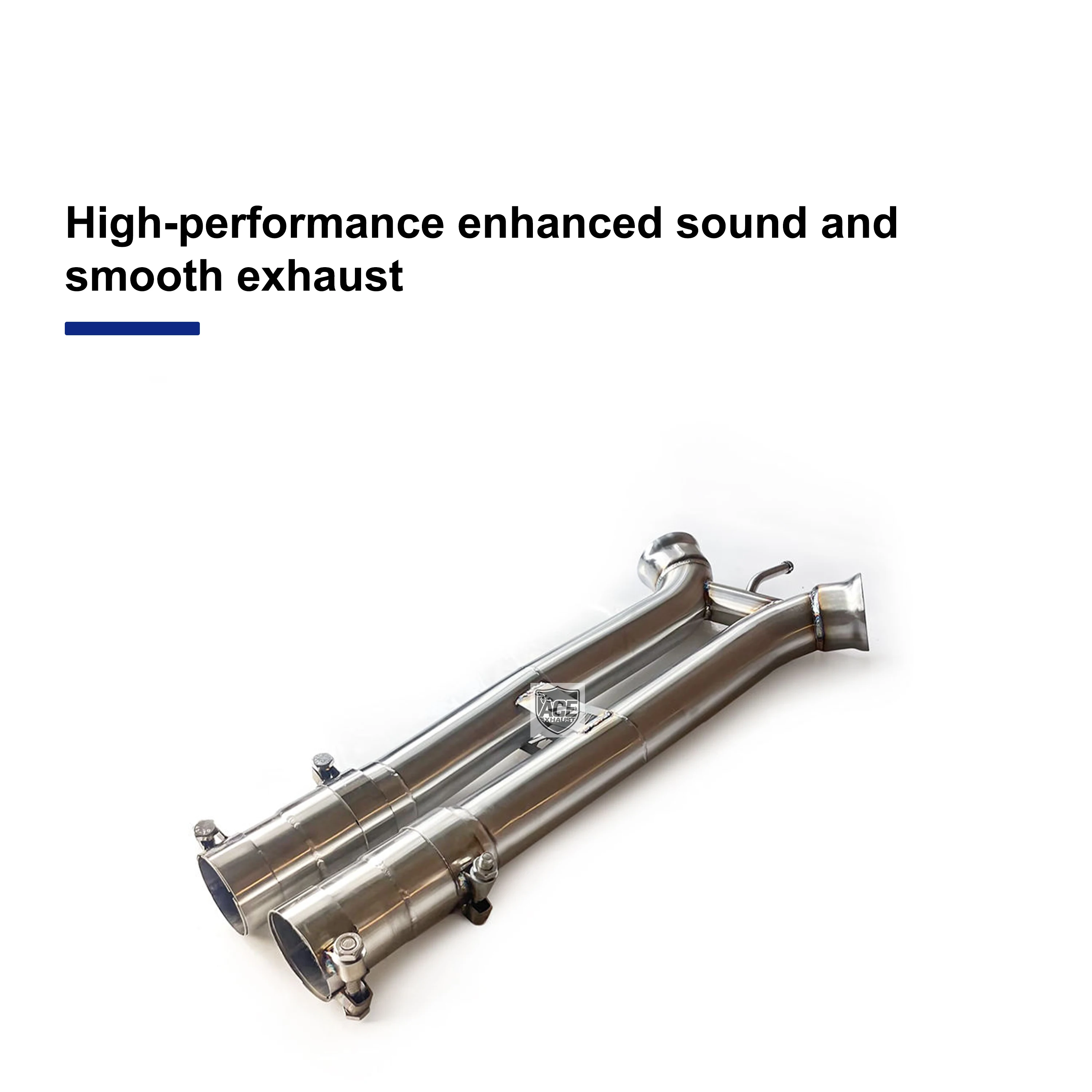 PRO Auspuff-Mittelrohr für Porsche Panamera 971 2.9/3.0 2017-2023 Edelstahl 304 Resonator entfernen Ähnliches Symbol finden – Detail 6