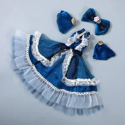 1/3 Bjd Doll's Clothes Accessories 60cm Female Doll Dress Lolita Style Palace Skirt Bjd Clothes 1/3  Dress Up Toys for Children